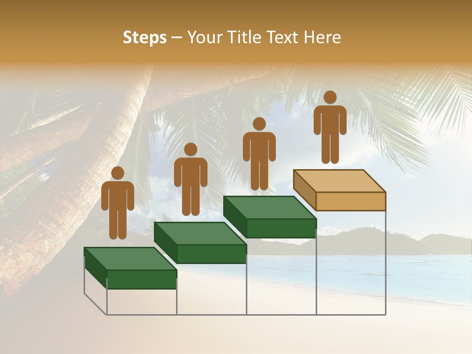 Island Down Idyllic PowerPoint Template