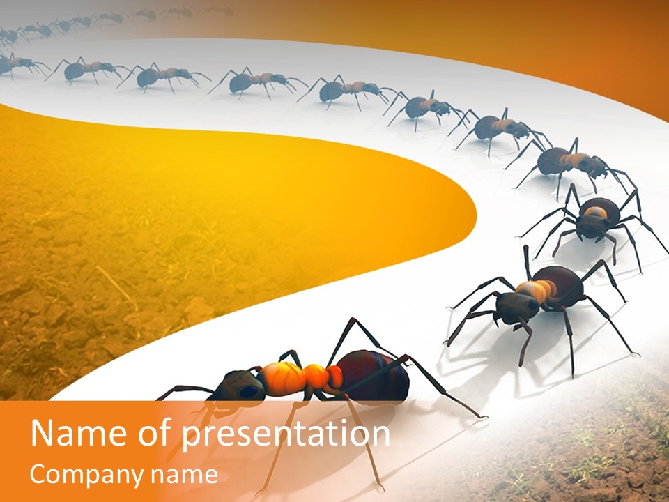 Species Infestation Colony PowerPoint Template