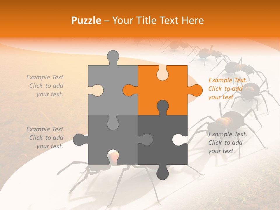 Species Infestation Colony PowerPoint Template