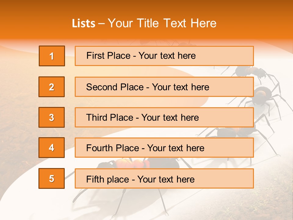 Species Infestation Colony PowerPoint Template