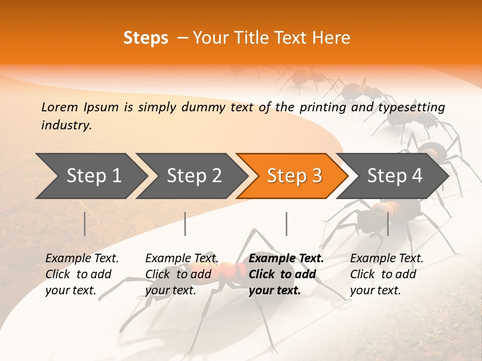 Species Infestation Colony PowerPoint Template