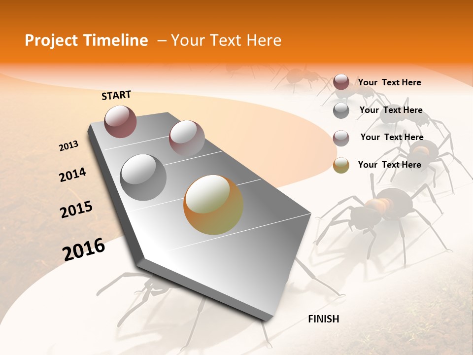 Species Infestation Colony PowerPoint Template