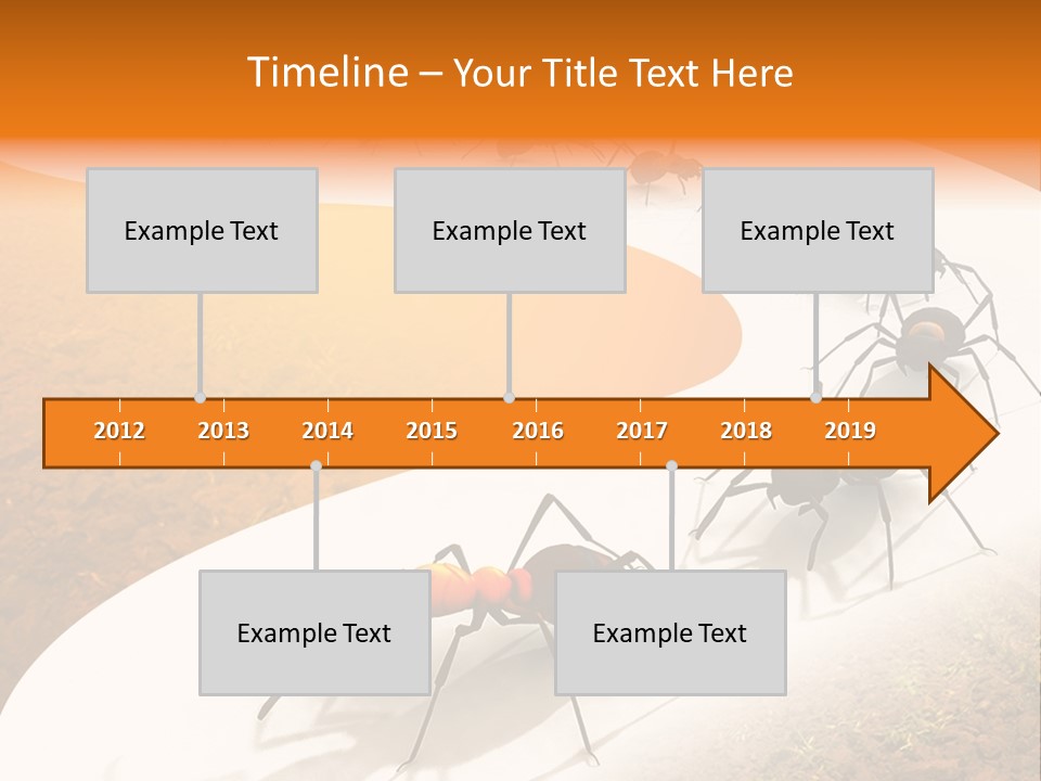 Species Infestation Colony PowerPoint Template