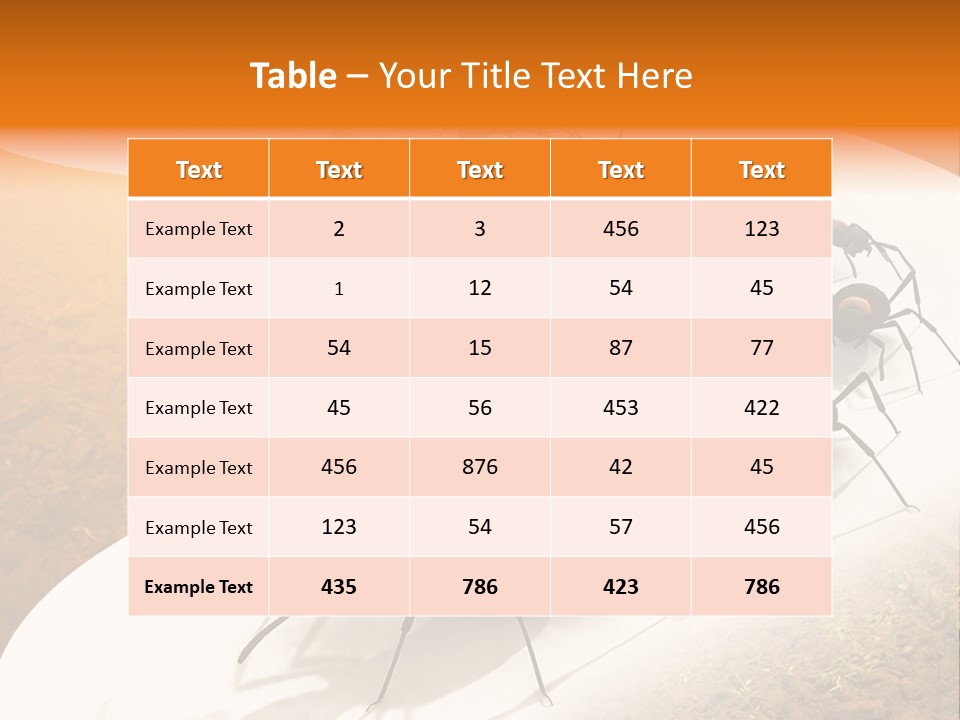 Species Infestation Colony PowerPoint Template
