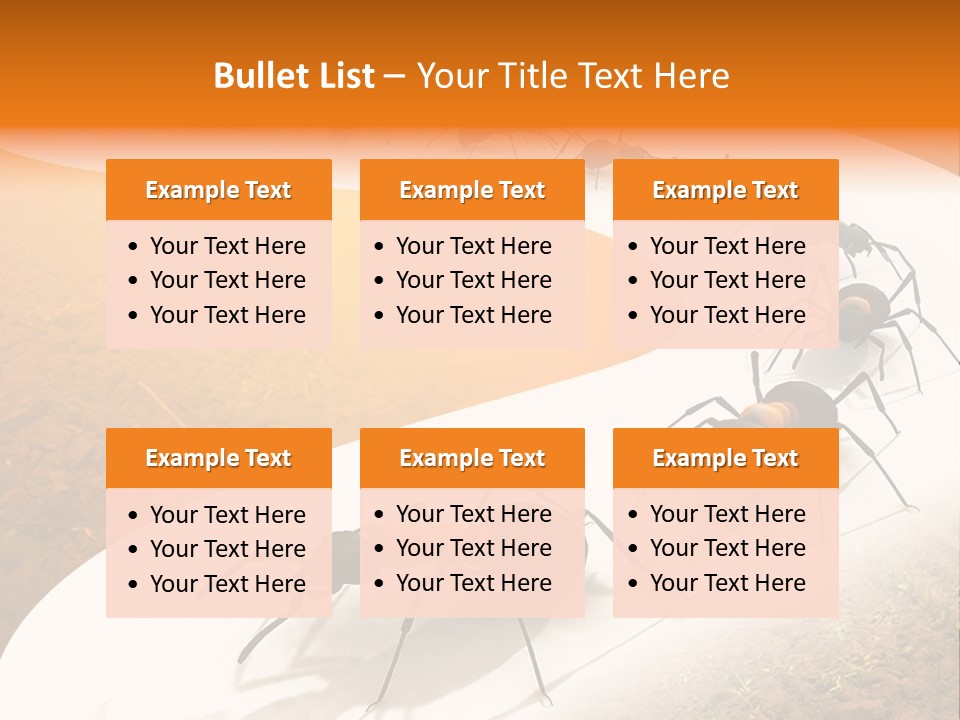 Species Infestation Colony PowerPoint Template
