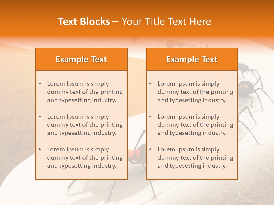 Species Infestation Colony PowerPoint Template