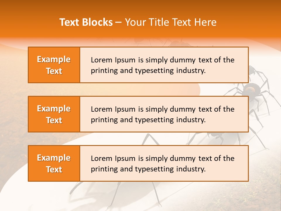 Species Infestation Colony PowerPoint Template