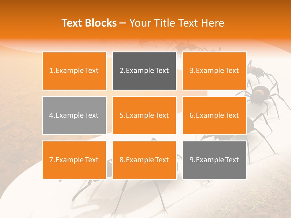 Species Infestation Colony PowerPoint Template