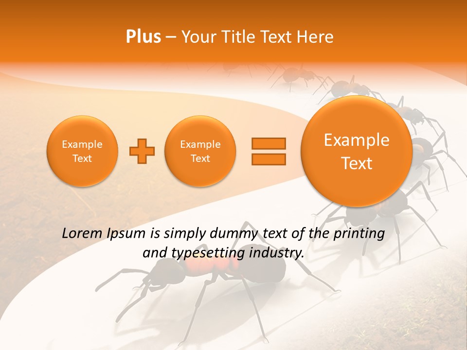 Species Infestation Colony PowerPoint Template