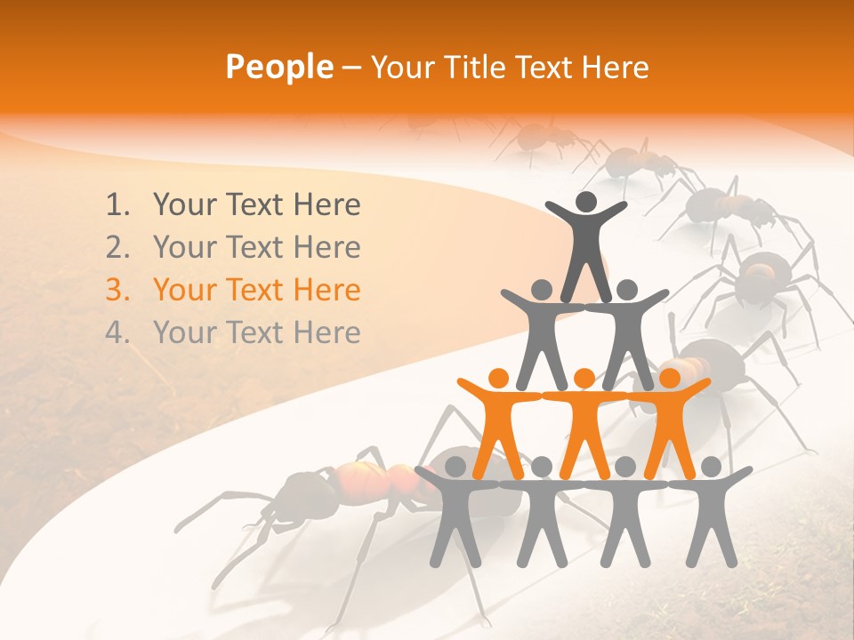 Species Infestation Colony PowerPoint Template