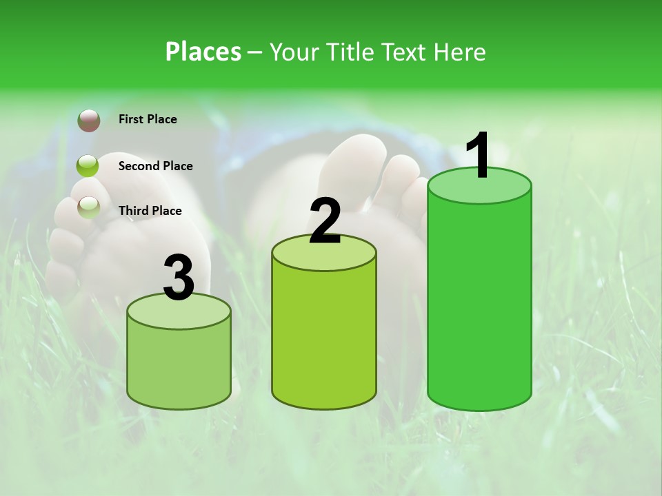 Flower Picnic Laying PowerPoint Template