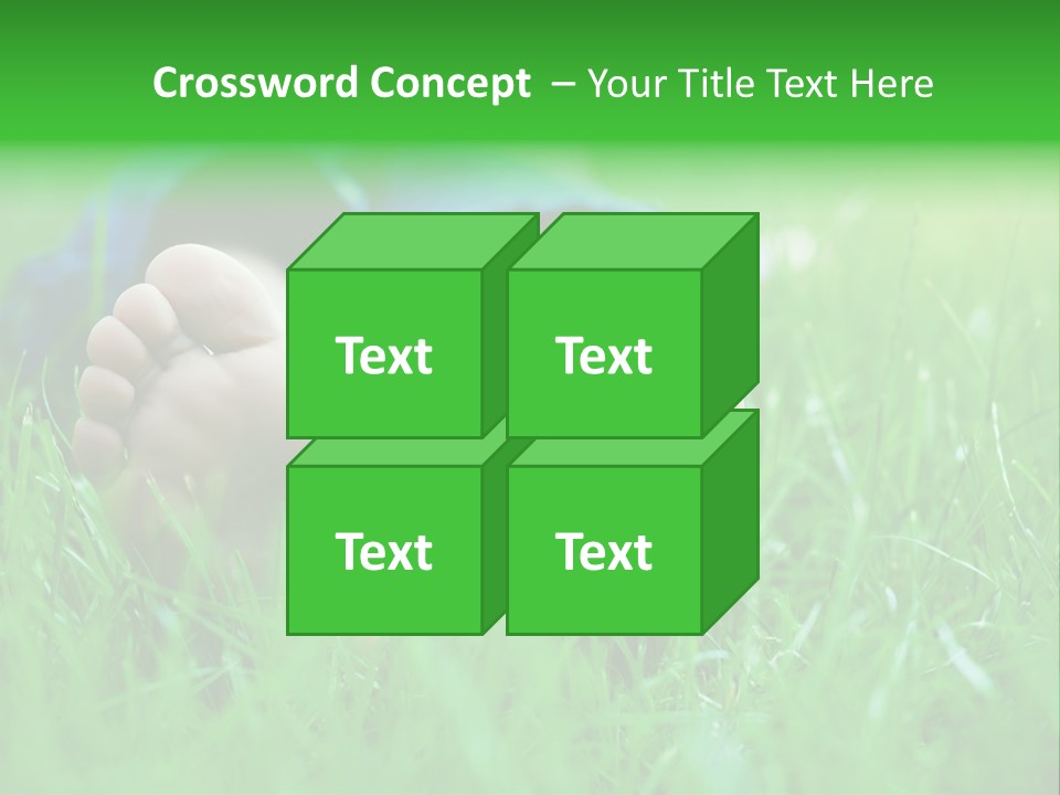 Flower Picnic Laying PowerPoint Template
