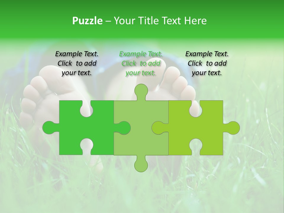 Flower Picnic Laying PowerPoint Template