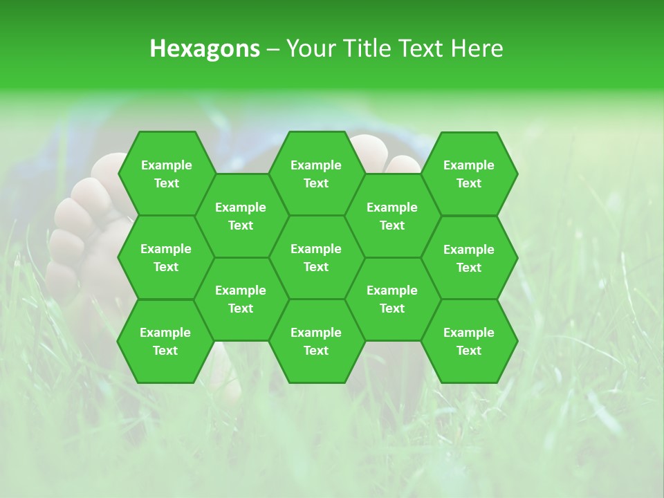 Flower Picnic Laying PowerPoint Template