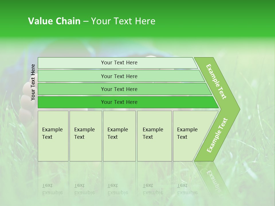 Flower Picnic Laying PowerPoint Template