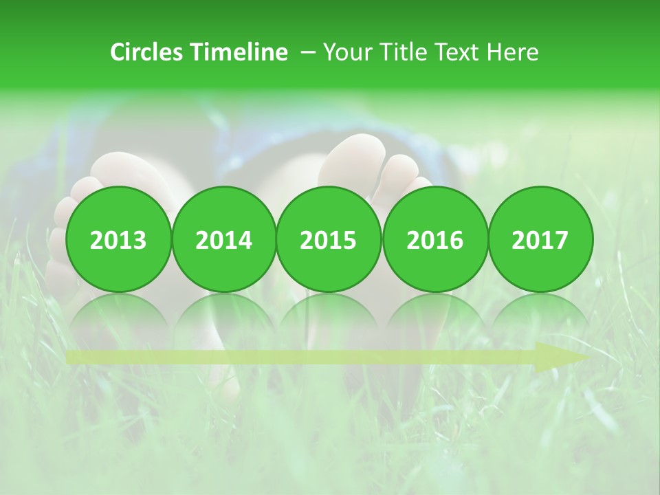 Flower Picnic Laying PowerPoint Template