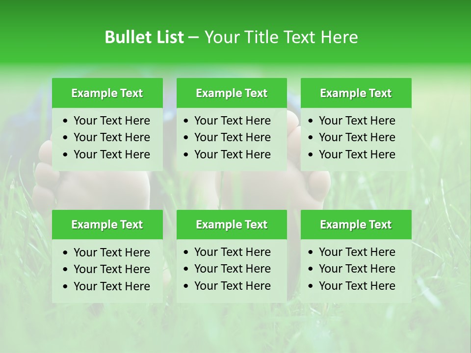 Flower Picnic Laying PowerPoint Template