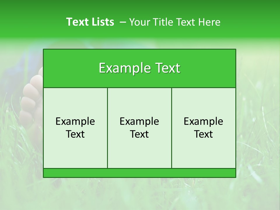 Flower Picnic Laying PowerPoint Template