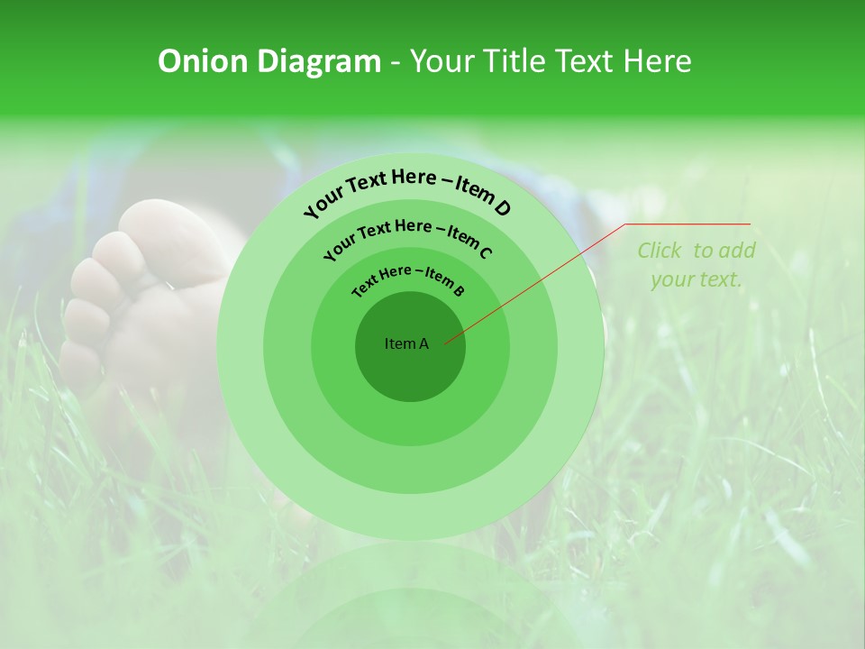 Flower Picnic Laying PowerPoint Template