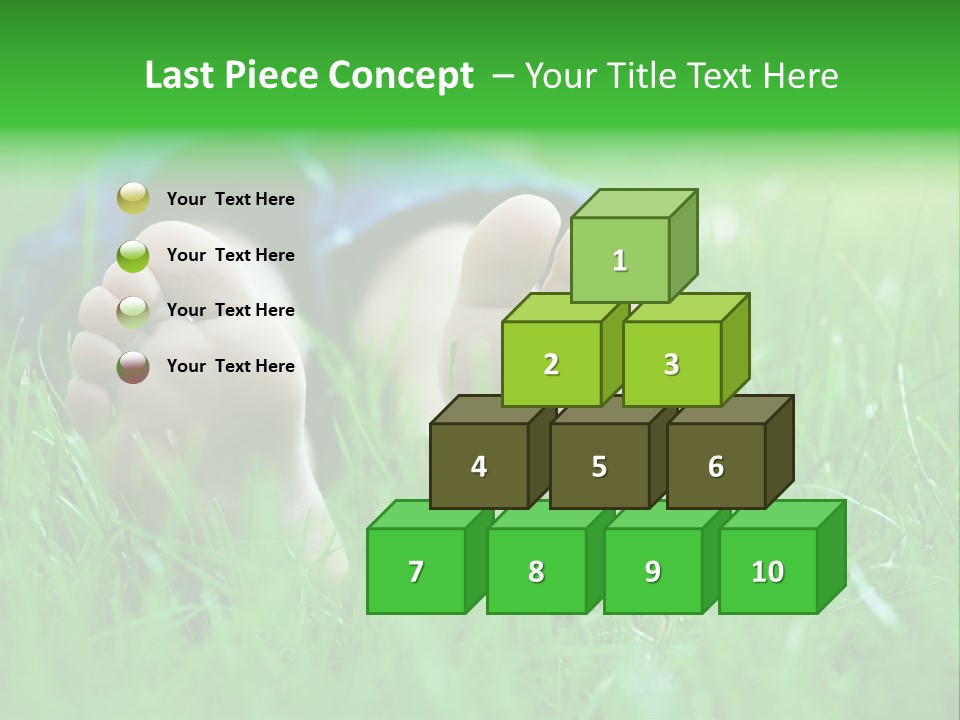 Flower Picnic Laying PowerPoint Template