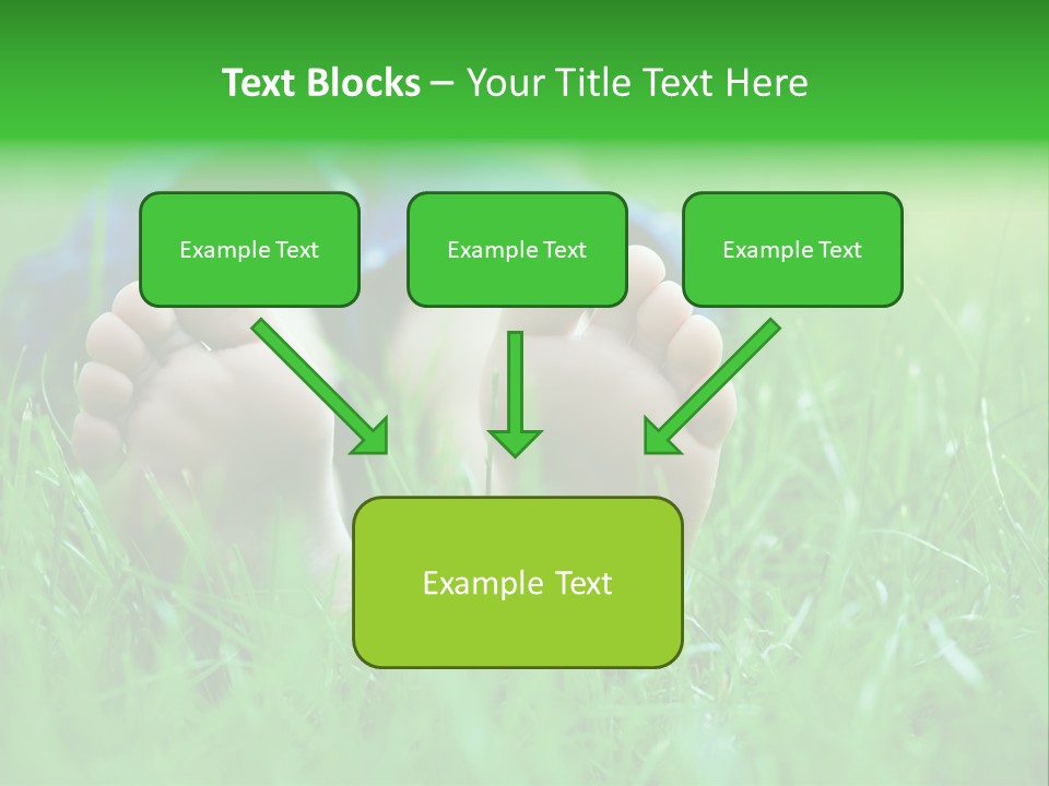 Flower Picnic Laying PowerPoint Template