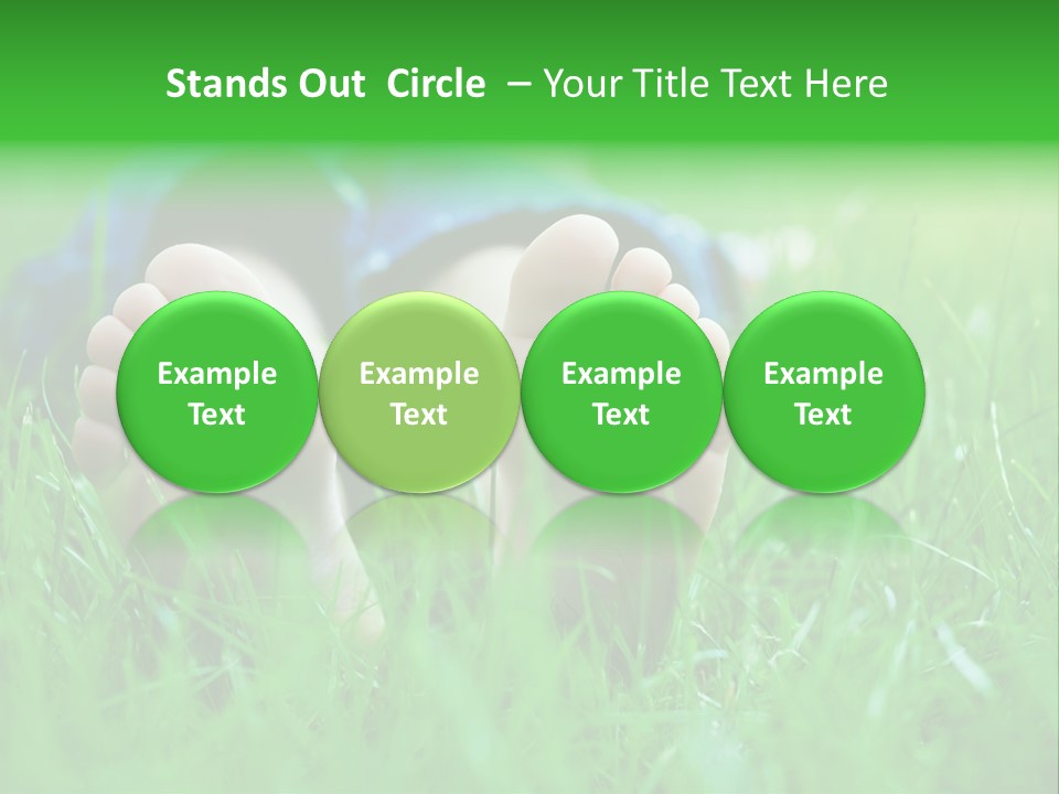 Flower Picnic Laying PowerPoint Template