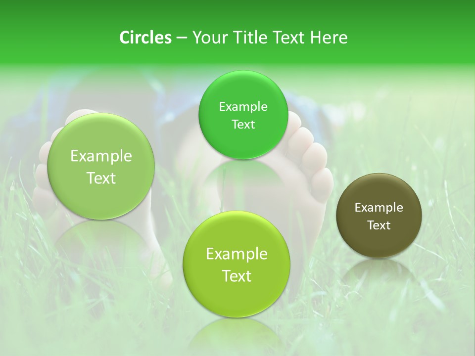 Flower Picnic Laying PowerPoint Template