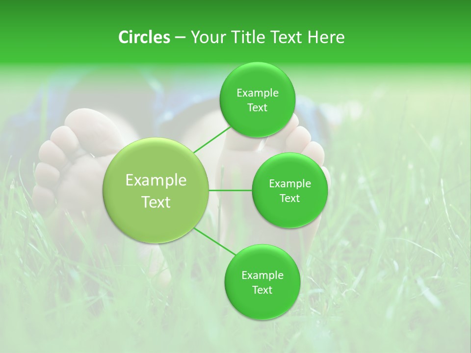 Flower Picnic Laying PowerPoint Template