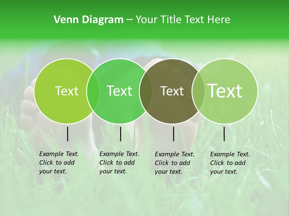 Flower Picnic Laying PowerPoint Template