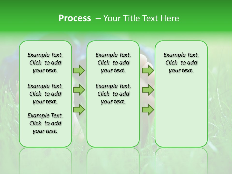 Flower Picnic Laying PowerPoint Template