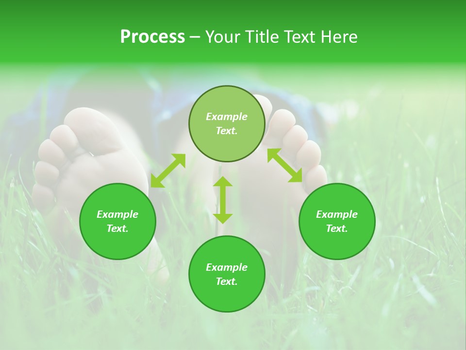 Flower Picnic Laying PowerPoint Template