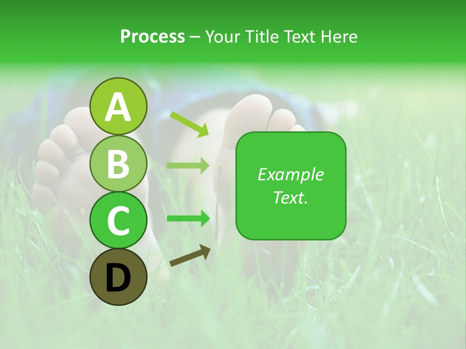 Flower Picnic Laying PowerPoint Template