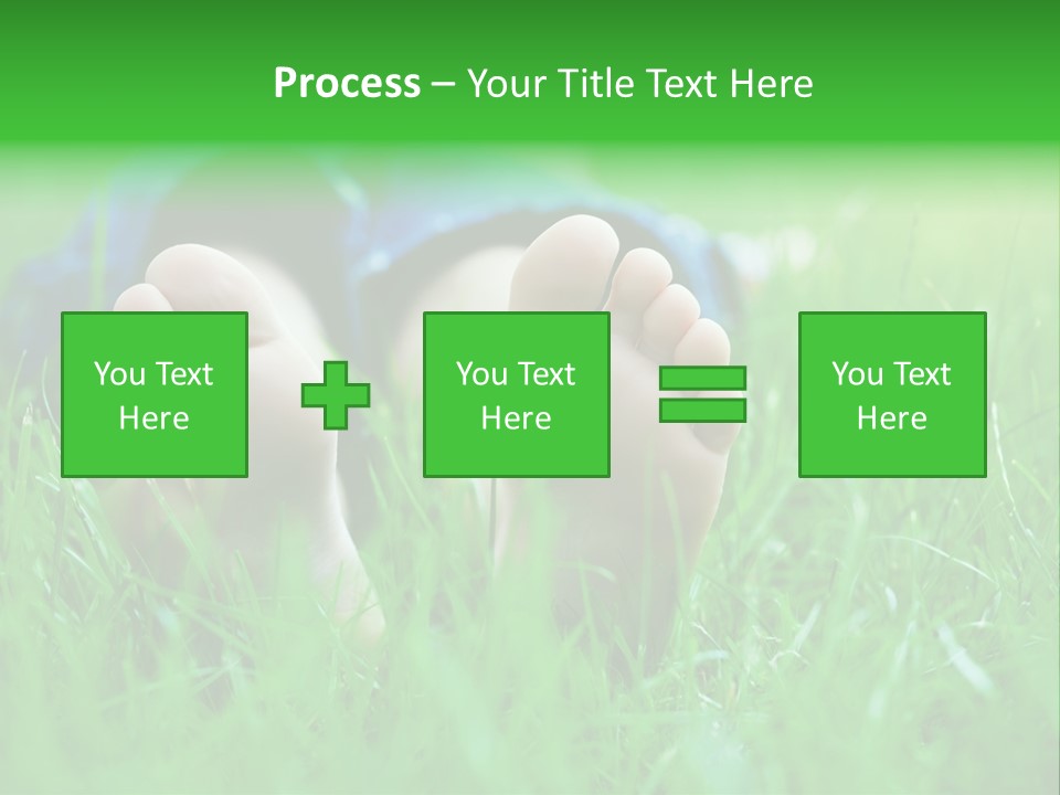 Flower Picnic Laying PowerPoint Template