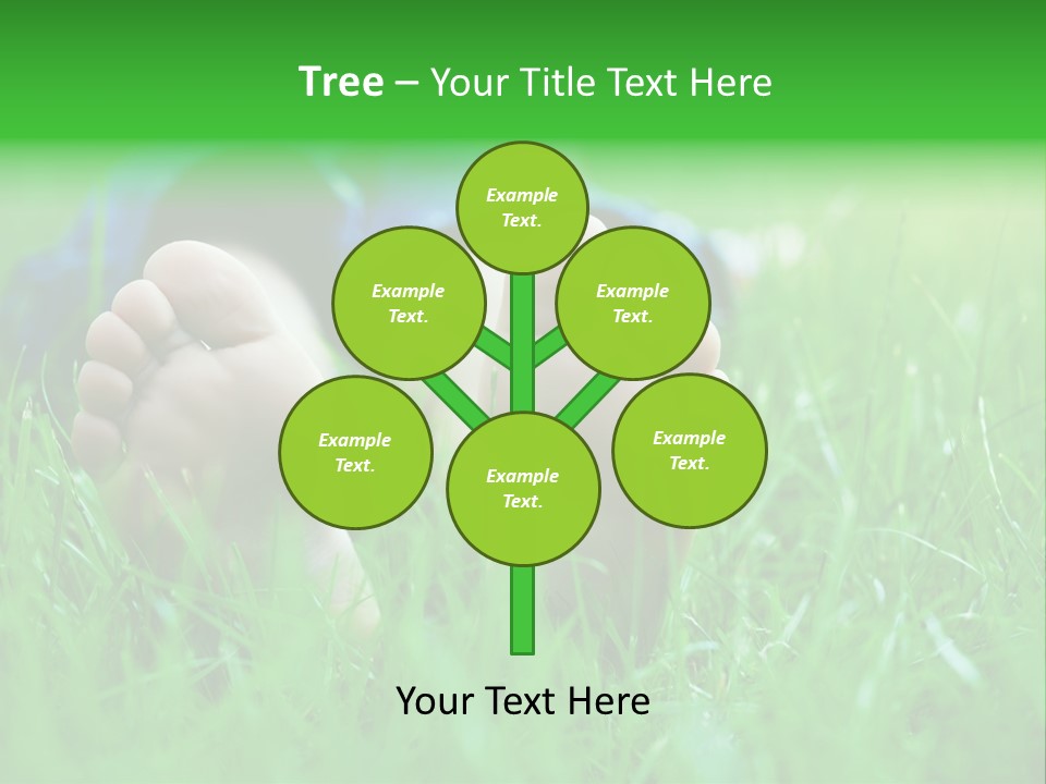 Flower Picnic Laying PowerPoint Template