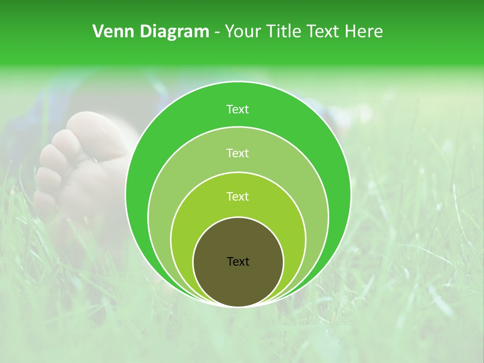 Flower Picnic Laying PowerPoint Template