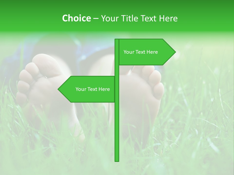 Flower Picnic Laying PowerPoint Template