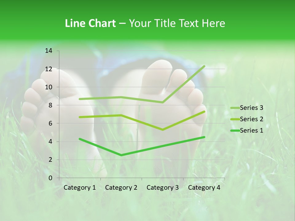 Flower Picnic Laying PowerPoint Template