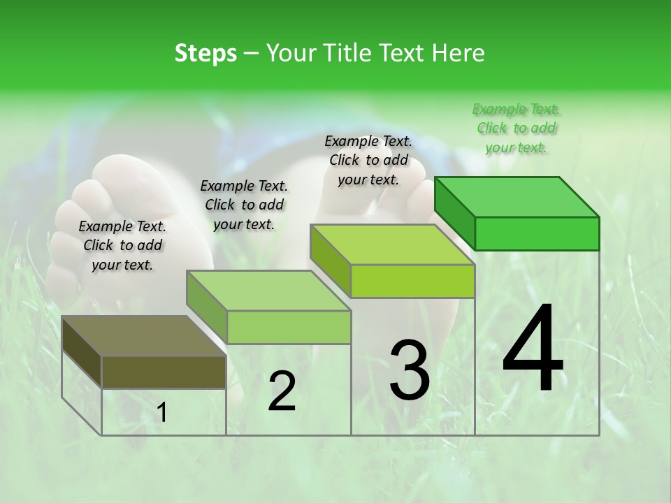 Flower Picnic Laying PowerPoint Template
