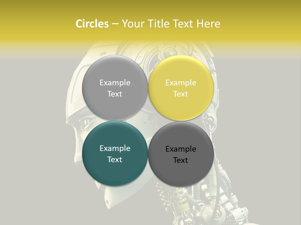 Man Listen Music PowerPoint Template