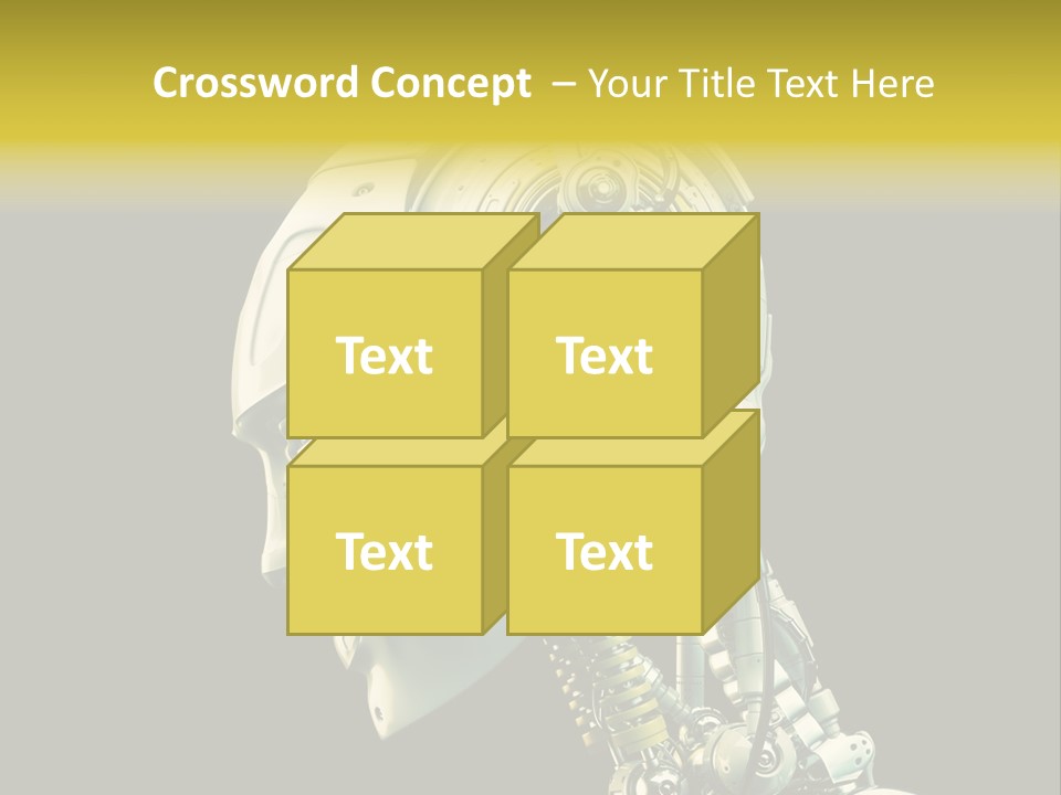 Man Listen Music PowerPoint Template