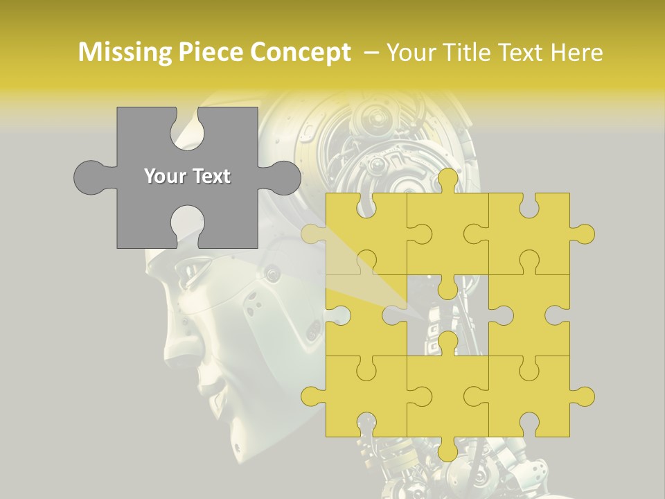 Man Listen Music PowerPoint Template