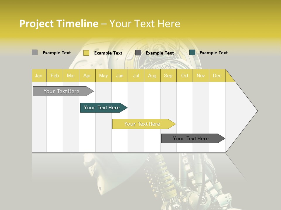 Man Listen Music PowerPoint Template