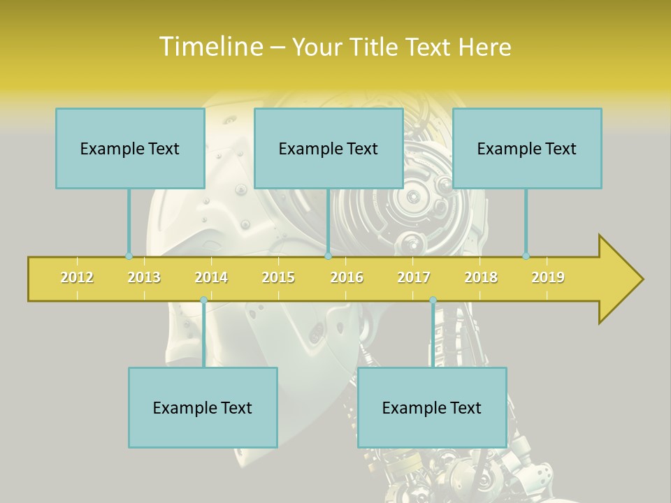 Man Listen Music PowerPoint Template