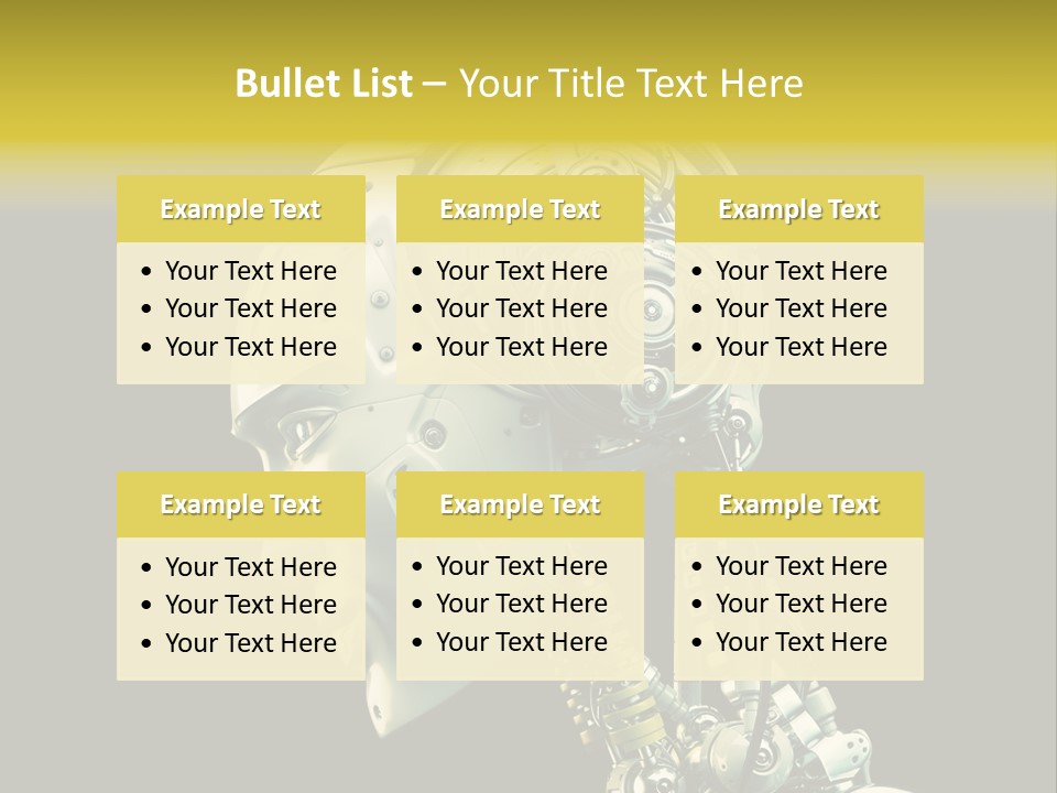 Man Listen Music PowerPoint Template