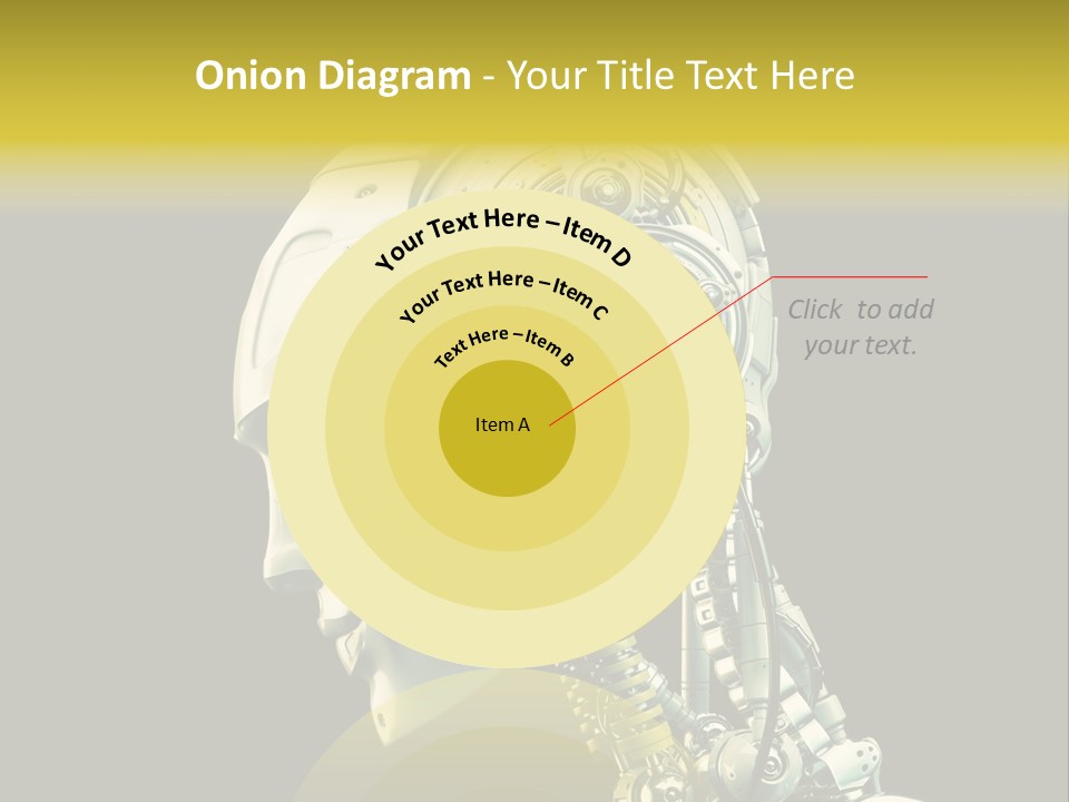 Man Listen Music PowerPoint Template