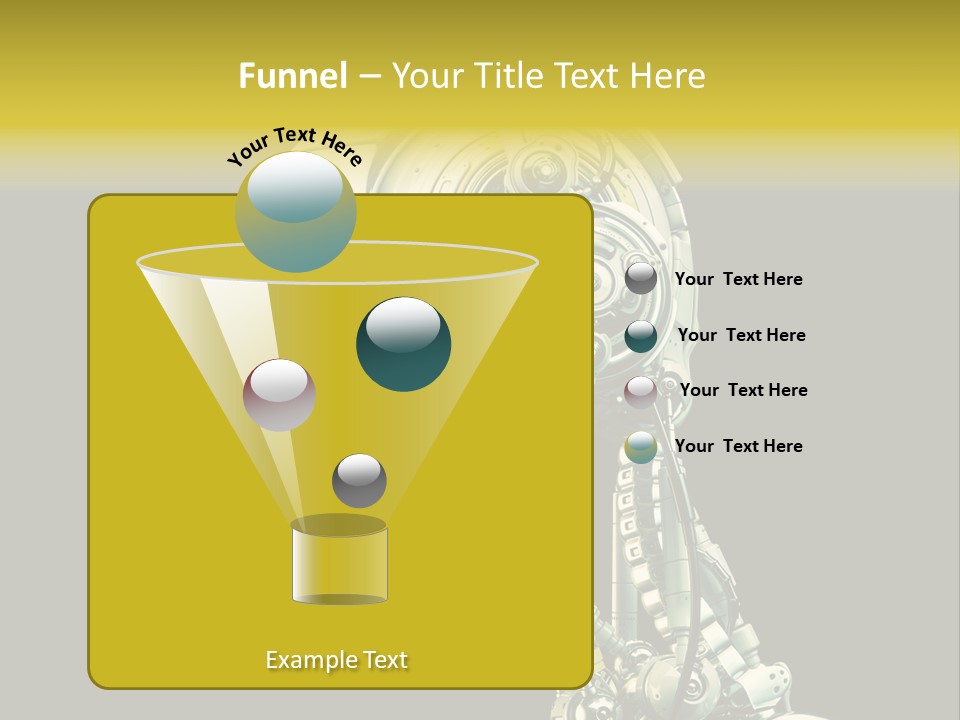 Man Listen Music PowerPoint Template