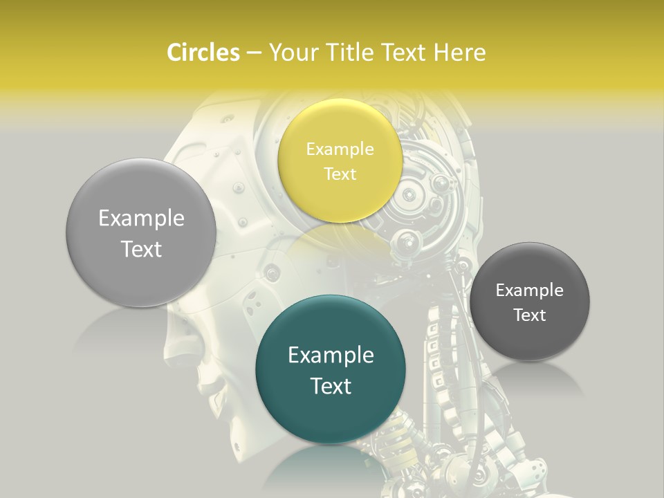 Man Listen Music PowerPoint Template