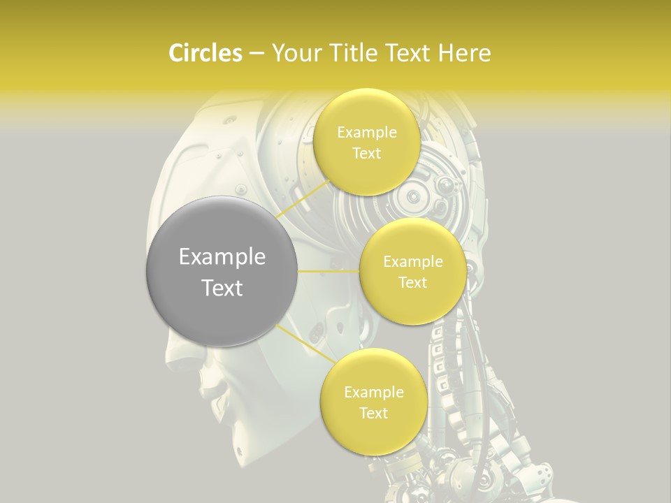 Man Listen Music PowerPoint Template