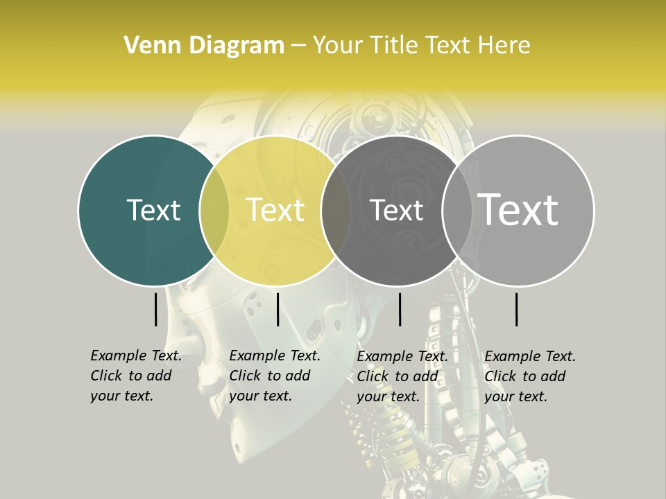 Man Listen Music PowerPoint Template