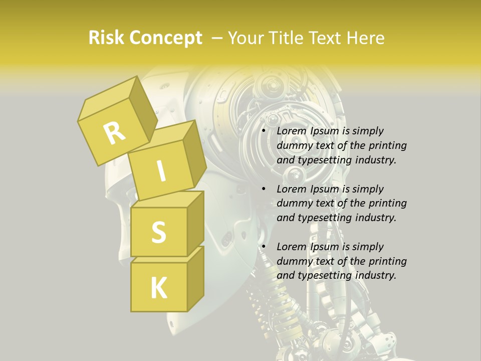 Man Listen Music PowerPoint Template